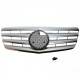 Mercedes-Benz W211 2007 - gril argintiu / negru lucios tuning