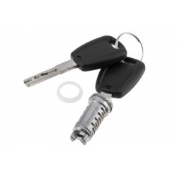 Broască ușă față Fiat Panda 2003-, Doblo 2001-, Punto II 1999-/Cilindru stânga și dreapta + 2 chei 71771348