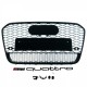 Audi A6 (C7) 2011- gril frontal negru lucios