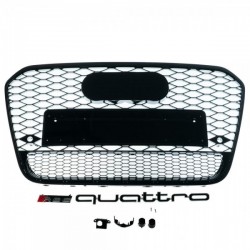 Audi A6 (C7) 2011- gril frontal negru lucios