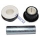 Silentblock arc eliptic Iveco Daily 2006 29 Stânga/Dreapta Lungime87mm Set 504112265