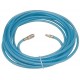 Furtun drept PVC cu racorduri 10 mm - 15 metri