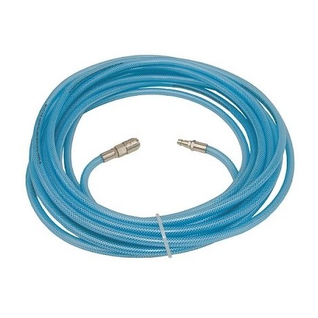 Furtun drept PVC cu racorduri 10 mm - 15 metri