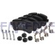 Plăcuțe de frână Iveco Daily 06 spate fără senzor 35C14/C16/C18 42551291