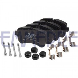 Plăcuțe de frână Iveco Daily 06 spate fără senzor 35C14/C16/C18 42551291