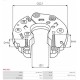 Pod punte redresor - redresor Valeo Ducato/Iveco