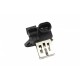 Rezistor încălzitor Peugeot 307 00 9663558880