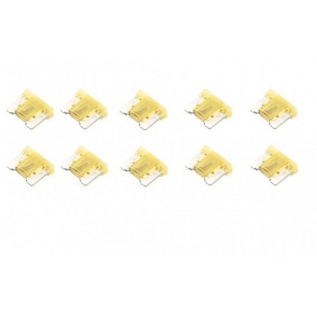 Accesorii - Siguranță lamelară TP mini tip II 20A set 10 bucăți