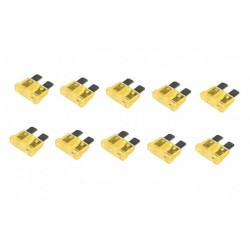 Accesorii - Siguranță lamelară TP UNI 20A (10 bucăți)