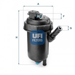 Filtru de combustibil Fiat Croma 05 1.9JTD 51753547