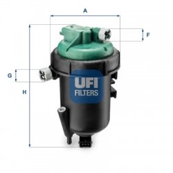 Filtru de combustibil Fiat Doblo 2000 Set 1.3JTD 2005 51773592