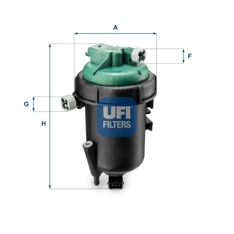 Filtru de combustibil Fiat Doblo 2000 Set 1.3JTD 2005 51773592