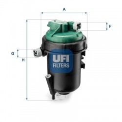 Filtru de combustibil Fiat Multipla 1998 1.9 JTD 2002 51779083