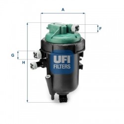 Filtru de combustibil Fiat Doblo 2000 Set complet 1.3JTD 2005 51773591