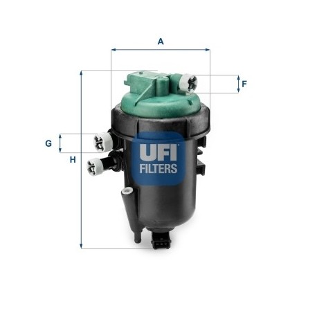 Filtru de combustibil Fiat Doblo 2000 Set complet 1.3JTD 2005 51773591