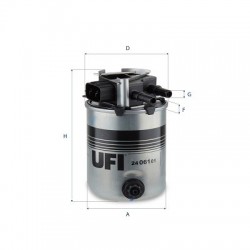 Filtru de combustibil - Nissan Qashqai 1.6DCI / Qashqai+2 1.6DCI / 11