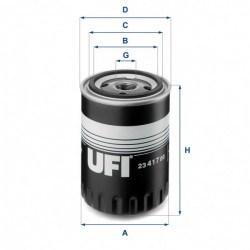 Filtru de ulei Volkswagen Golf IV 1997 1.9TDI/ Passat 1.9TDI/ 1996 97VW6714AA