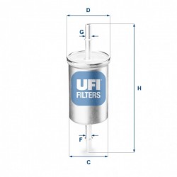 Filtru de combustibil Ford Transit 00 Focus 2.0/ Tourneo 1.8/ Transit 1.8 02 3964918