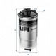 Filtru de combustibil VW Polo IV 01 1.9TDI