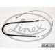 Cablu frână Citroen C2 03 Stânga/Dreapta 05 [ 1611/800 ] 9680318880