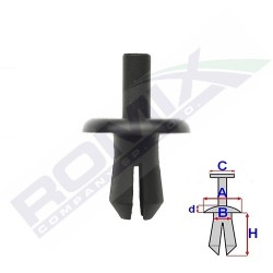 Clipsă Mercedes Sprinter 95 901-905 Diblă de fixare N10552001