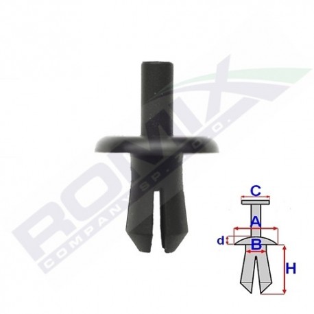 Clipsă Mercedes Sprinter 95 901-905 Diblă de fixare N10552001