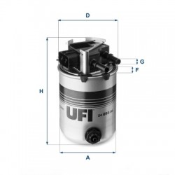 Filtru de combustibil Nissan Qashqai I 06 1.5 dCi 13