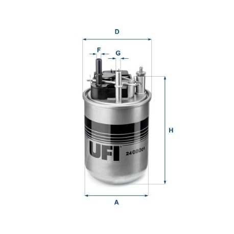 Filtru de combustibil Nissan Juke F15 10 1.5 dCi 10