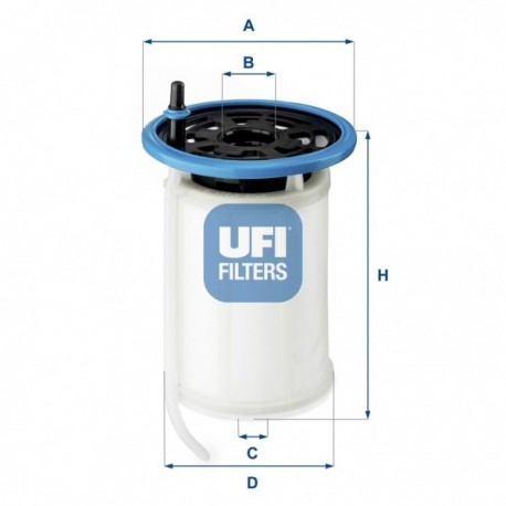 Filtru de combustibil Fiat Tipo 16 1.6 D 77367623