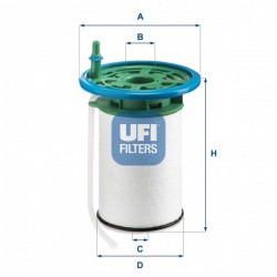Filtru de combustibil Citroen Jumper 06 2.0 HDI 77366330
