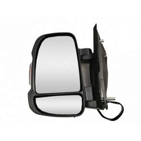 Oglindă Fiat Ducato 2006-2014 electrică scurtă stânga încălzită + senzor 8 pini + 2 pini 6325H0