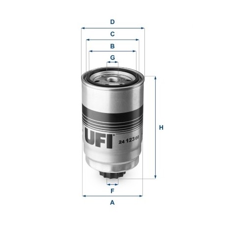 Filtru de combustibil Kia Sportage I 94 1.7 CRDi 16