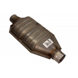 Deflector universal 405 mm țeavă 55 mm (plat în carcasă catalizator)