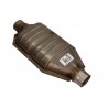 Deflector universal 405 mm țeavă 55 mm (plat în carcasă catalizator)