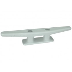 Cleat colțar din poliamidă 80 mm alb pentru barcă