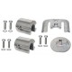 Set anode aluminiu Mercruiser Bravo II și III (până în 2003)