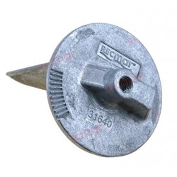 Anodă din aluminiu