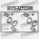 KIT DE REPARAȚII, ETRIER DE FRÂNĂ SPATE TOYOTA COROLLA AE11,CE11,EE111 1995.05-2000.08 JP 04479-02070