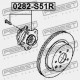 NISSAN FUGA Y50 BUTUC SPATE 2004.10-2009.11 JP 43202-JK00A