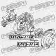 BUTUC SPATE MITSUBISHI PAJERO/MONTEROLONG V70 2000.02-2006.12 G.EXP MR418068