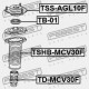 SARCINĂ SUPORT ARC SUPERIOR TOYOTA CAMRY 12-, LEXUS ES 12-, RX 08-15 /FAȚĂ/ 4860948060