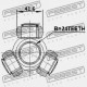 TREPIED BMW 1 F20 10-,3 E90 04-,E91 04-,E92 05-,F30 11-,4 F32 12-,5 E60 01-,E61 02-,F10 09-,F11 09-,6 F06 11-,X1 E84 08-,TOYOTA